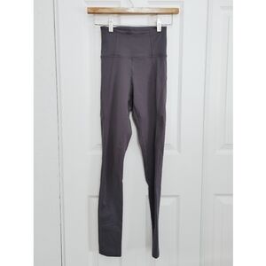 girlfriend collective compressive high rise full length leggings shadow